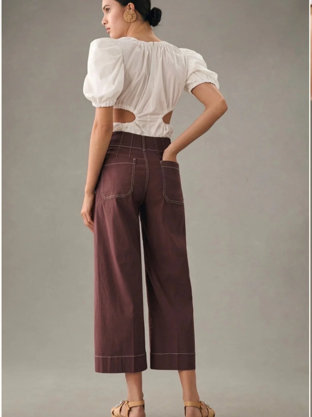 Collette Wide Leg Pants - TALL - Picture 3 of 11